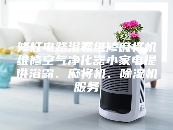 修燈電路浴霸維修麻將機維修空氣凈化器小家電提供浴霸、麻將機、除濕機服務