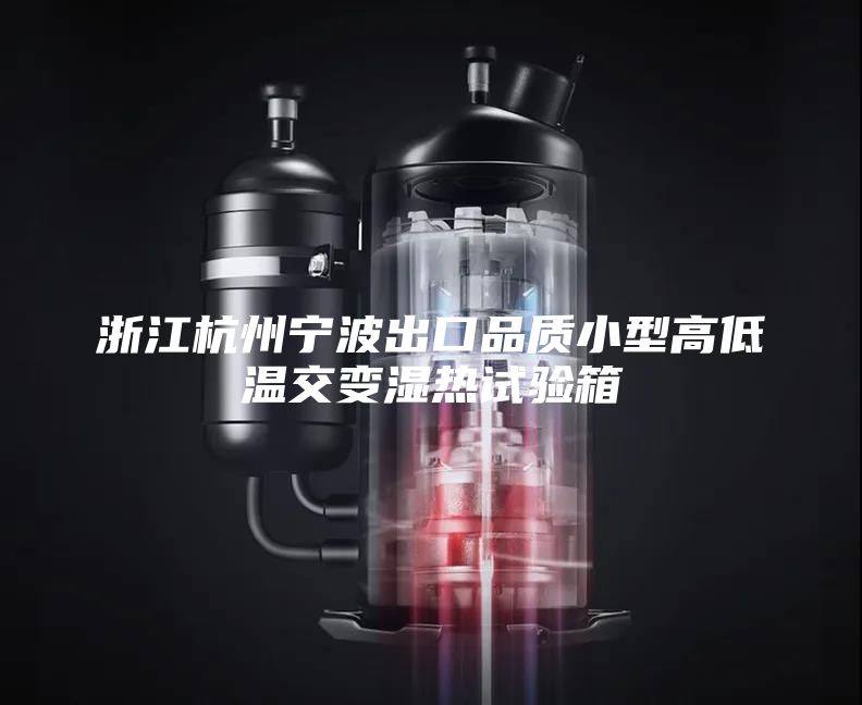 浙江杭州寧波出口品質(zhì)小型高低溫交變濕熱試驗箱