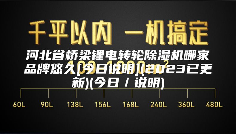 河北省橋梁鋰電轉輪除濕機哪家品牌悠久[今日說明](2023已更新)(今日／說明)