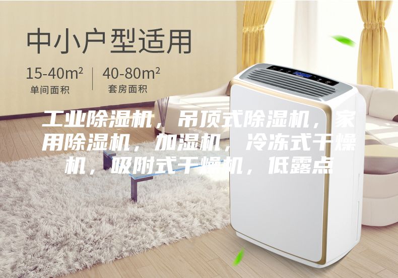 工業除濕機，吊頂式除濕機，家用除濕機，加濕機，冷凍式干燥機，吸附式干燥機，低露點